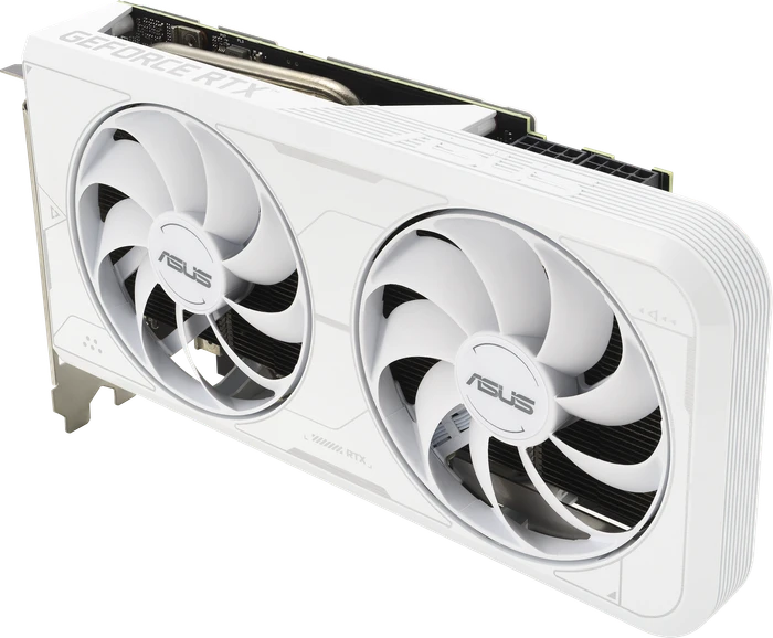 ASUS Dual GeForce RTX 3060 Ti White OC, DUAL-RTX3060TI-O8GD6X-WHITE, 8GB GDDR6X, HDMI, 3x DP