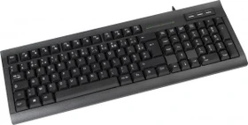 Dacomex K460u Tastatur mit Hub, schwarz, USB, FR (225097)