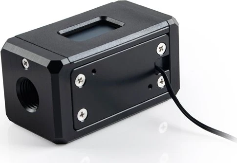Bitspower Digital Flow Meter Display, 2x G1/4, Durchflusssensor