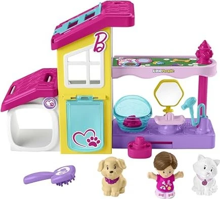 Mattel Fisher-Price - Little People - Barbie Tierstation Spielset