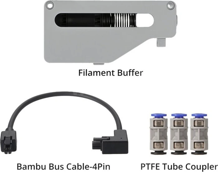 Bambu Lab Filament Buffer Filamentführung P1P, P1S, X1C, X1E