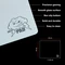 SkyPAD Glass 3.0 Gaming-Mauspad aus gehärtetem Glas, 350x300mm, Cloud Logo, weiß Vorschaubild