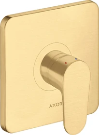 Hansgrohe Axor Citterio M Einhebel-Brausemischer Unterputz brushed gold optic