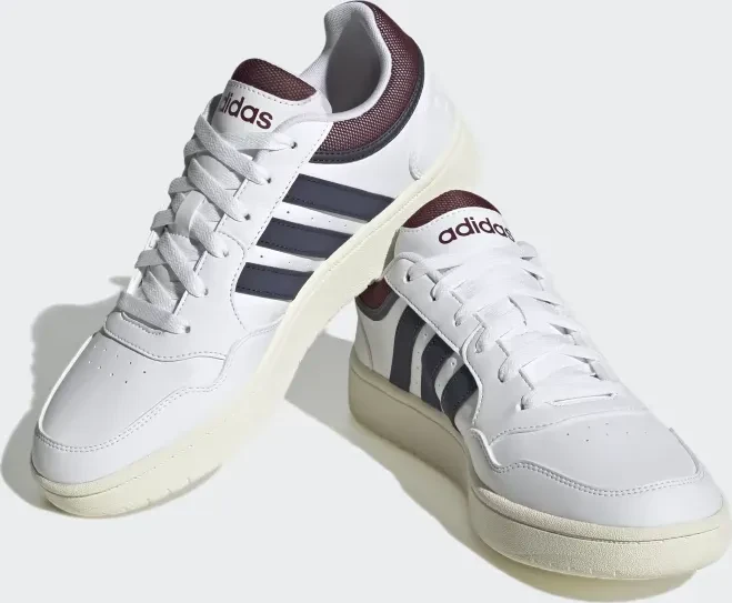 adidas Hoops 3.0 Low Classic Vintage cloud white/shadow navy s22/shadow red
