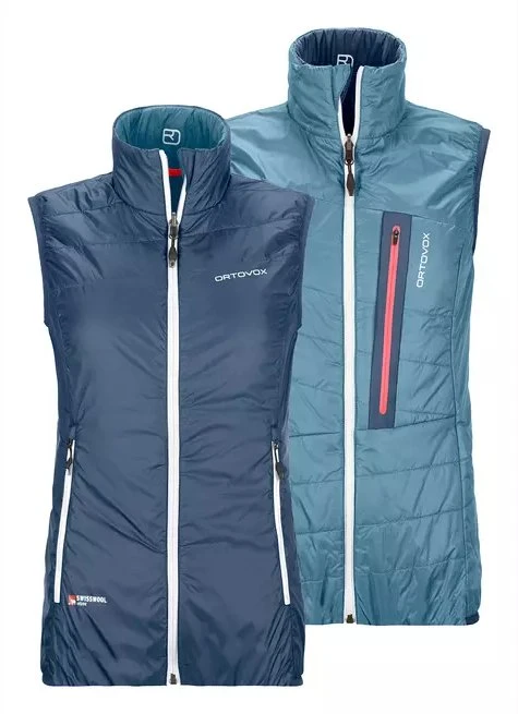 Ortovox Swisswool Piz Grisch Funktionsweste night blue (Damen)