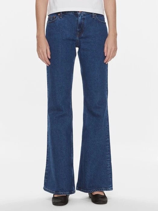 Tommy Hilfiger Sophie Flared mit niedrigem Bund Jeans denim dark (Damen)