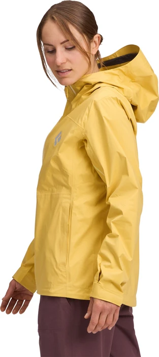 Black Diamond FineLine Stretch Rain Shell Funktionsjacke soft ochre (Damen)