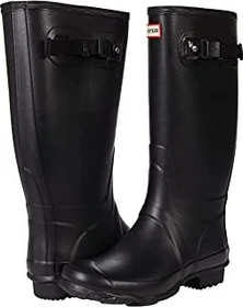 Hunter Boots Huntress Wide Leg Wellington schwarz (Damen)