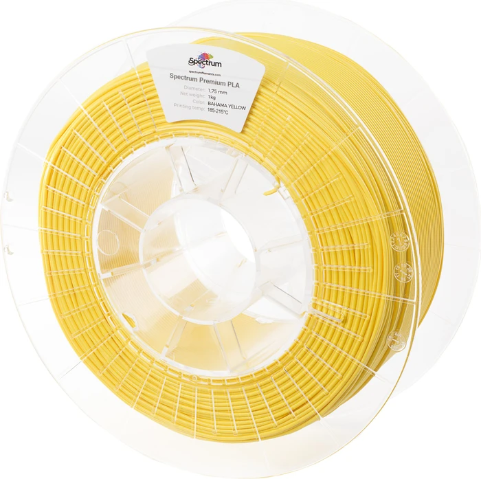 Spectrum PLA, bahama yellow, Spule, 2.85mm, 2.00kg