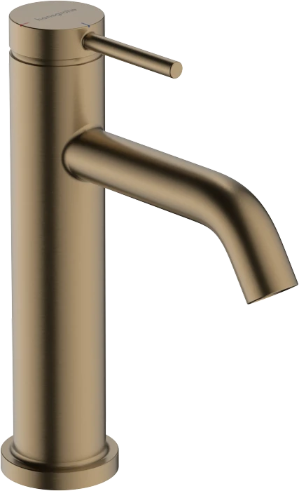 Hansgrohe Tecturis S Einhebel-Waschtischmischer 110 CoolStart EcoSmart+ mit Zugstangen-Ablaufgarnitur brushed bronze