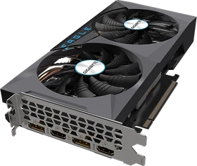 GIGABYTE GeForce RTX 3060 Ti Eagle 8G (Rev. 2.0) (LHR), 8GB GDDR6, 2x HDMI, 2x DP (GV-N306TEAGLE-8GD 2.0)