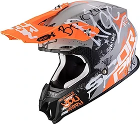 Scorpion VX-16 AIR Oratio matt grau/orange