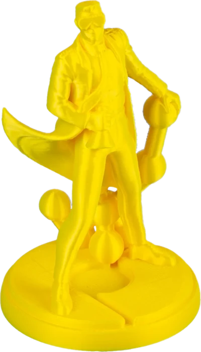 Polymaker Panchroma Silk PLA, gelb, Spule, 1.75mm, 1.00kg