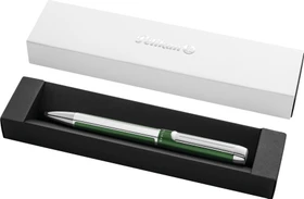 Pelikan Pura K40 Kugelschreiber waldgrün/silber, Etui