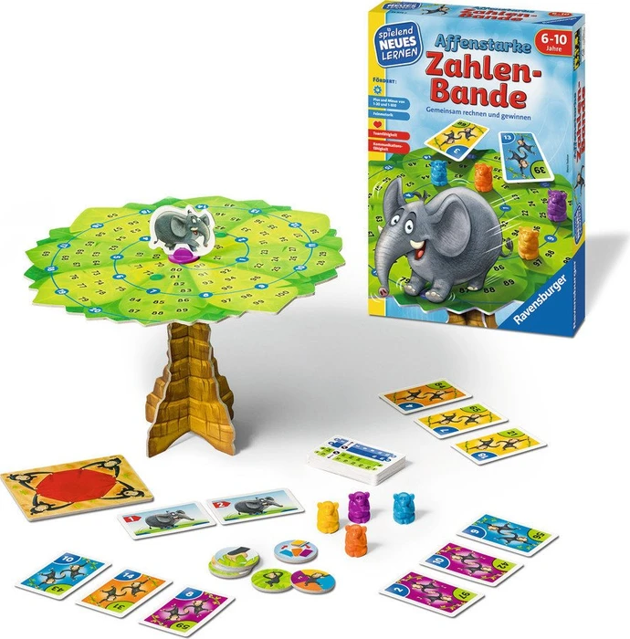 Affenstarke Zahlen-Bande