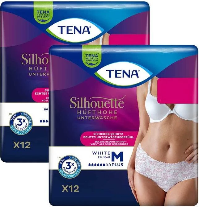 Tena Silhouette White Pants Plus Schutzhose