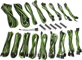 BitFenix Alchemy 2.0 CSR-Series Kabel Kit für Netzteile, schwarz/NVIDIA grün (BFX-ALC-CSRKG-RP)