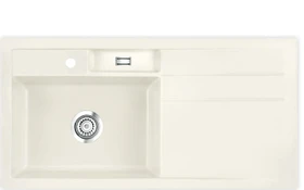 systemceram Bela 100 Einbau Becken links jasmin