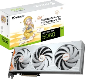 GIGABYTE AORUS GeForce RTX 5060 ARI 8G, 8GB GDDR7, HDMI, 3x DP