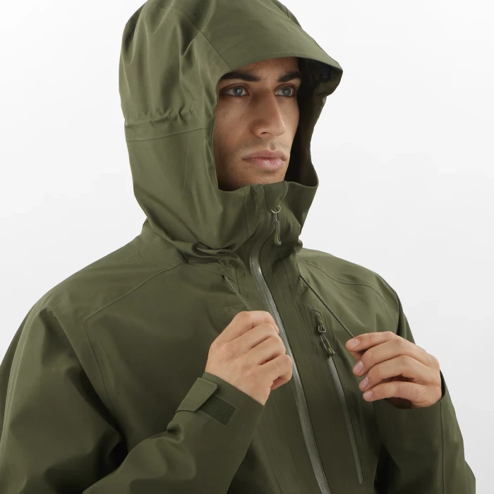 Salomon Outline 3L Gore-Tex Funktionsjacke grape leaf (Herren)