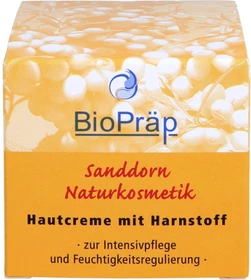 BioPräp Sanddorn Naturkosmetik Hautcreme mit Harnstoff, 100ml