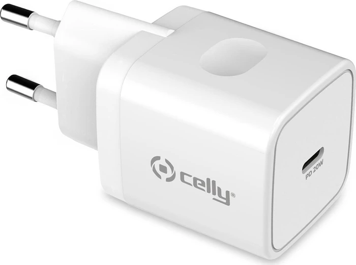 Celly Power Delivery Wall Charger 20W weiß