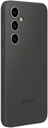 Samsung Silicone Case für Galaxy S24 FE schwarz