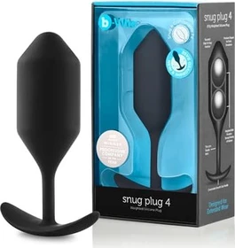 b-Vibe Snug Plug 4 Butt Plug schwarz
