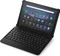 Amazon Fire HD 10 Plus KFTRPWI 2021, ohne Werbung, schwarz, 64GB, mit Bluetooth Tastatur Vorschaubild