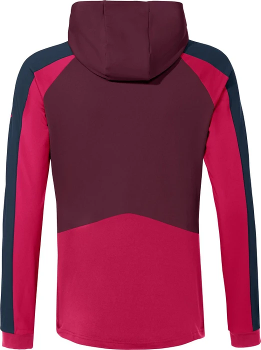 Vaude Qimsa Hoody Trikot langarm crimson red (Damen)