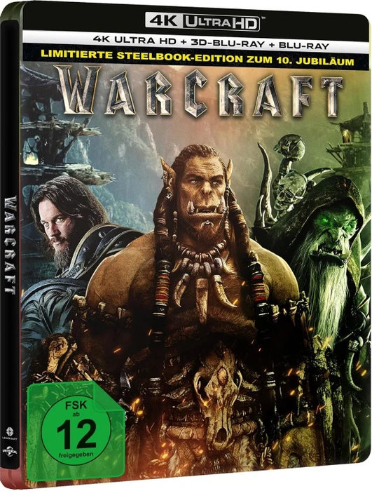 Warcraft: The Beginning (3D) (Special Editions) (4K Ultra HD)
