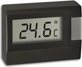 TFA Dostmann Thermometer schwarz, digital