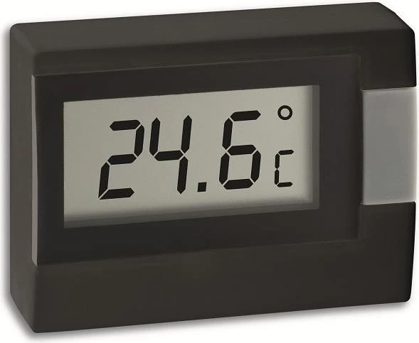 TFA Dostmann Thermometer schwarz, digital