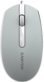 Canyon M-10 Wired Mouse, grau, USB