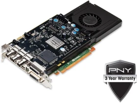 PNY Quadro K4000 SDI, 3GB GDDR5, DVI, 2x DP