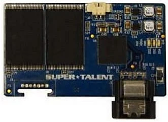 Super Talent FDM SATA 7-Pin vertikal MLC, 8GB, proprietär / SATA 3Gb/s