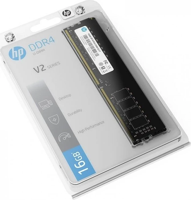 HP V2 Series UDIMM 16GB, DDR4-2400, CL17, 1RX8