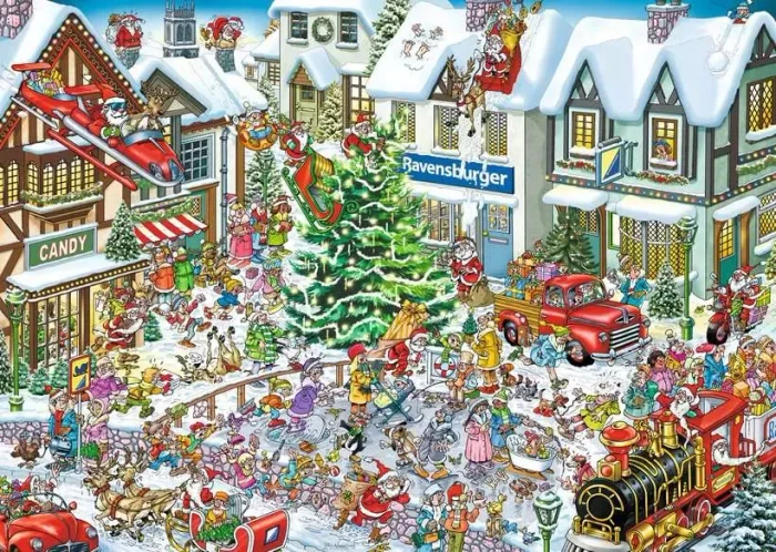 Ravensburger Wimmelbild Weihnachten von Ray Nicholson
