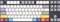 Varmilo VEA87, CMYK, TKL, LEDs weiß, MX BROWN, USB, US Vorschaubild