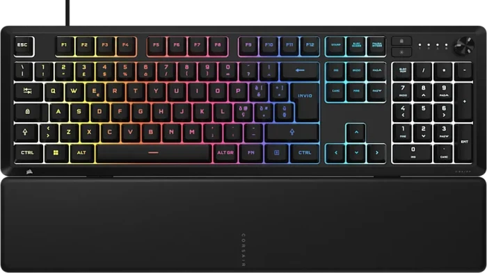 Corsair SKIFF 100, schwarz, LEDs RGB, USB, IT