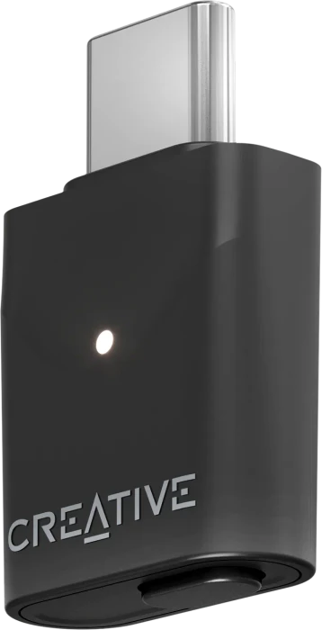 Creative BT-W6 - Wireless Audio Transmitter (SA0210), Bluetooth 5.4, USB-C 2.0 [Stecker]