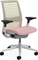 Steelcase Think Bürostuhl mit Armlehnen, beige/rosa Vorschaubild