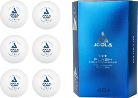 Joola Flash 3-Stern 40+ Tischtennisbälle, 6 Stück