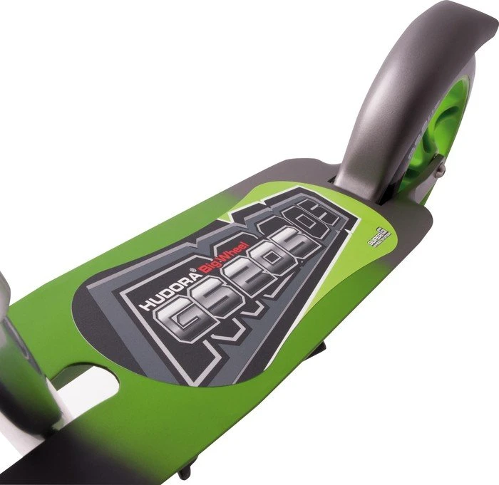 Hudora Big Wheel 205 Scooter grau/grün