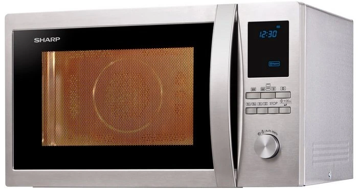 Sharp R982STWE Mikrowelle mit Grill/Heißluft/Halogengrill