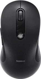 Baseus F02 Ergonomic Dual-Mode Wireless Mouse, schwarz, USB/Bluetooth