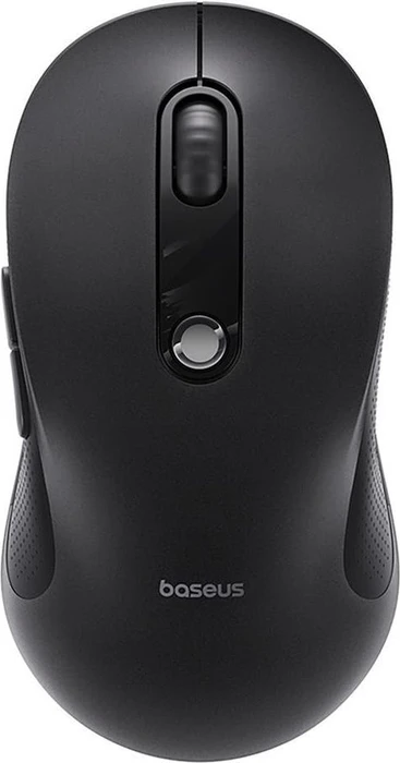Baseus F02 Ergonomic Dual-Mode Wireless Mouse, schwarz, USB/Bluetooth
