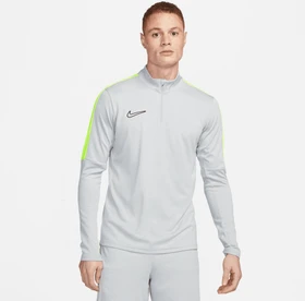 Nike Academy Dri-FIT Funktionsshirt langarm flat silver/volt/black (Herren)