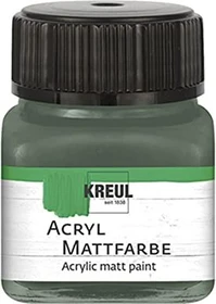Kreul Acryl Mattfarbe, russischgrün, 20ml