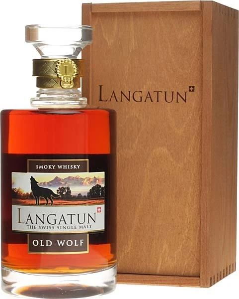 Langatun Old Wolf Whisky Smoky 500ml